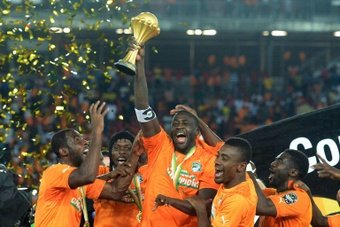 Ivory Coast won the last of their two Africa Cup of Nations titles in 2015. AFP