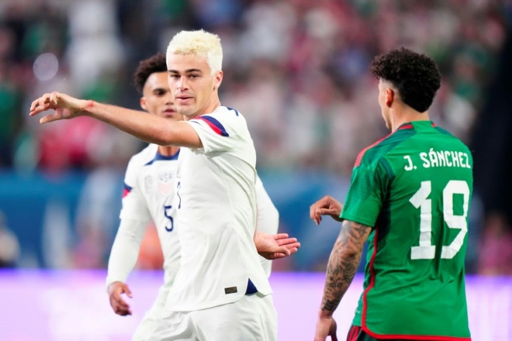 Gio Reyna has made 20 appearances in total for his country. AFP