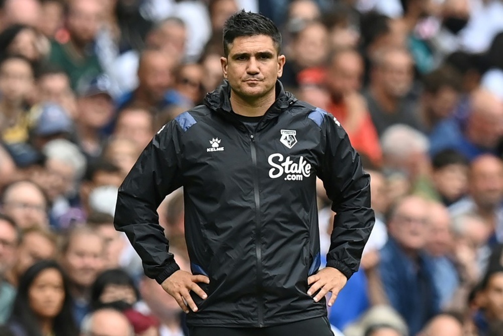 atford have sacked head coach Xisco Munoz. AFP