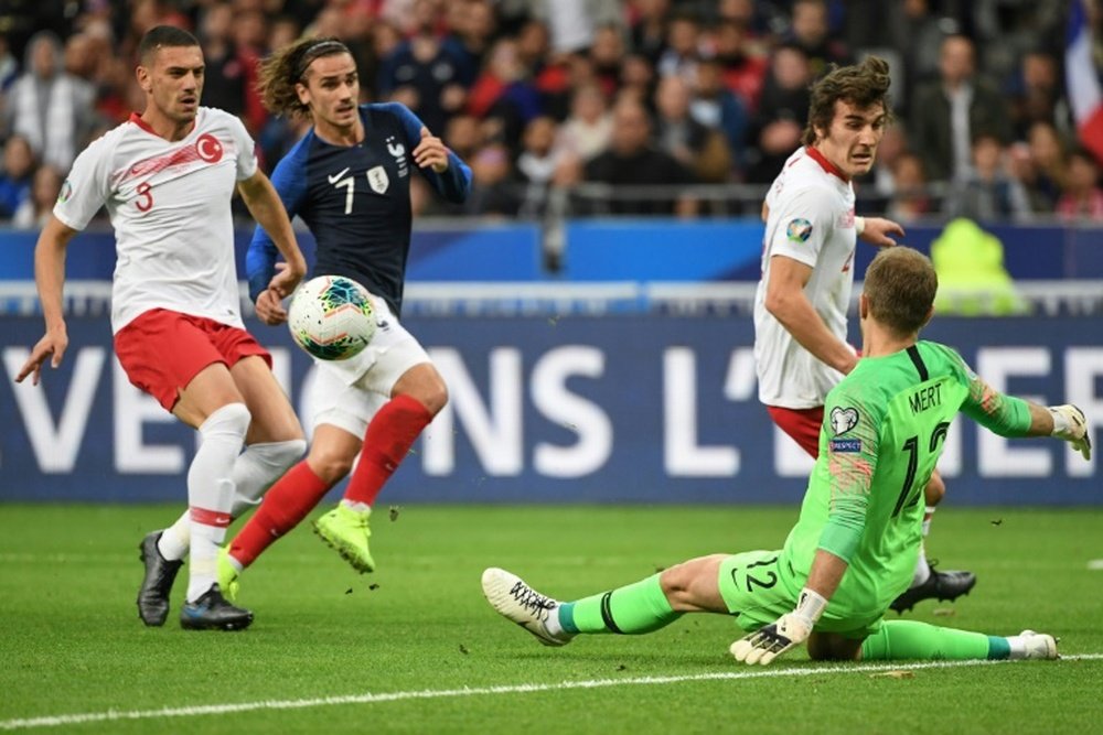 Ayhan equaliser forces France to wait for Euro 2020 spot. AFP