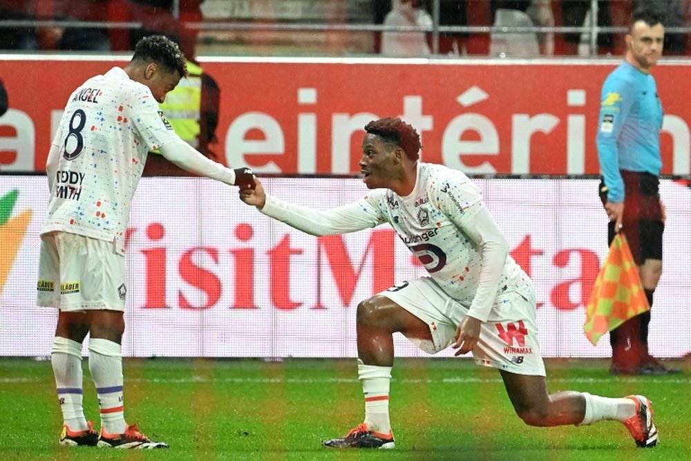 Lille have struggled on the road this season. AFP