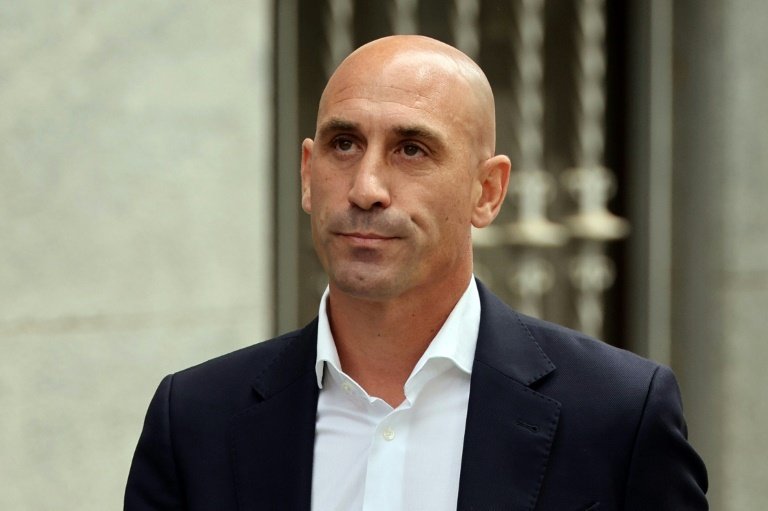 Rubiales has been charged with sexual assault and coercion. AFP