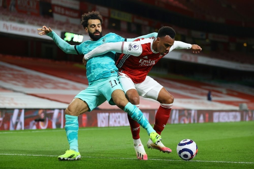 African players in Europe: Egyptians Salah, Trezeguet excel. AFP