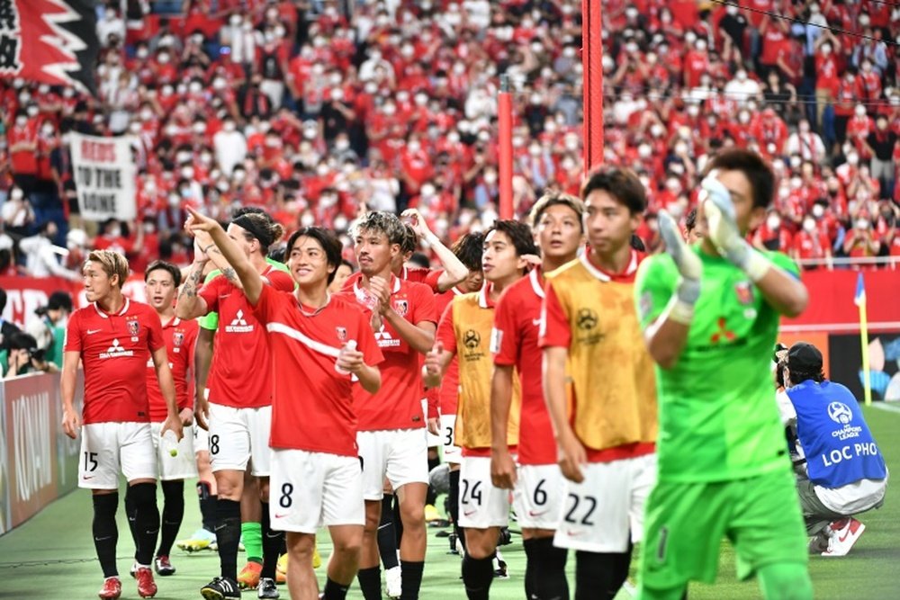 Urawa Red Diamonds will go on the attack against Jeonbuk Hyundai Motors. AFP