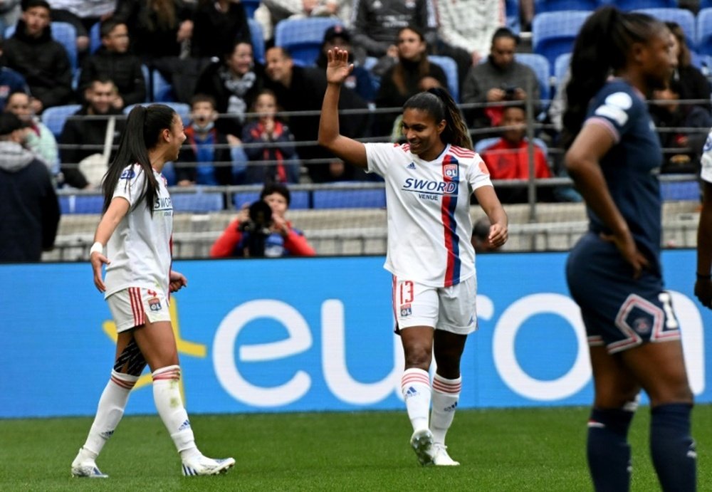 Votikova gives victory to PSG. AFP