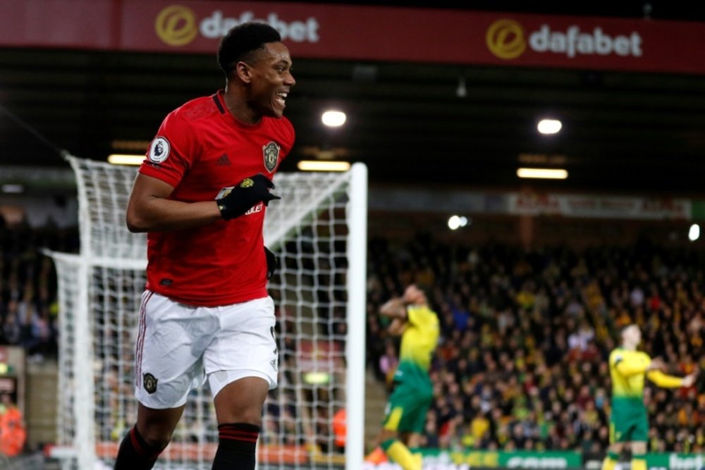 Solskjaer happy to see Martial in the goals and smiling again