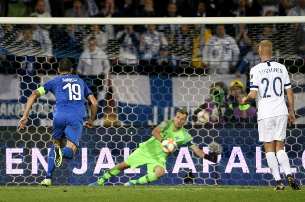 Jorginho edges Italy closer to Euro 2020 with Finland winner. AFP