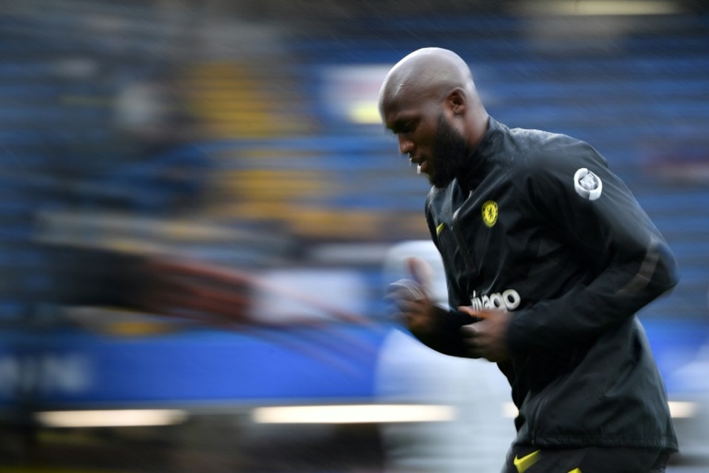 Thomas Tuchel believes Romelu Lukaku is mentally drained. AFP