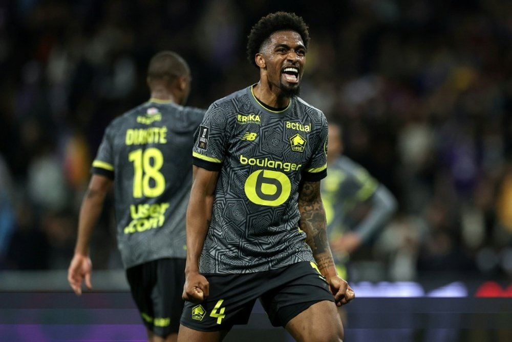 Bafode Diakite has joined Bournemouth from Lille. AFP