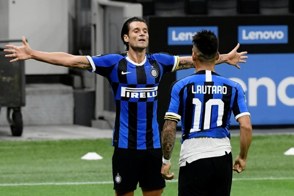 Late strike forces Inter Milan to share points. AFP