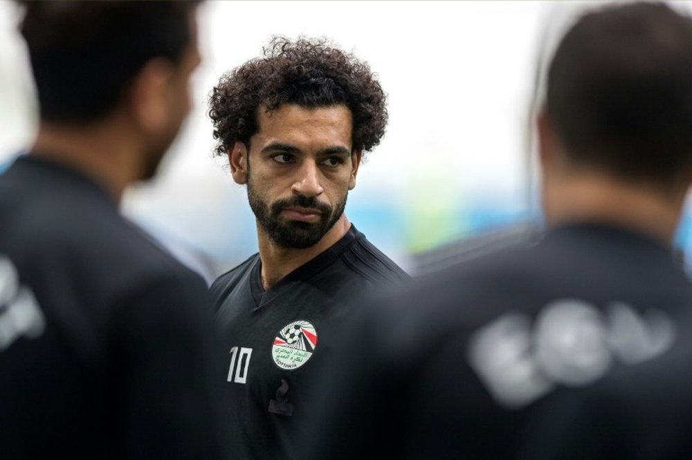 Salah could start again for Egypt, having missed the opening game. AFP