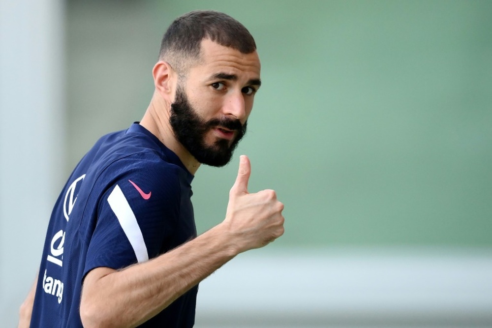 Karim Benzema has always wanted to win the Ballon d'Or. AFP