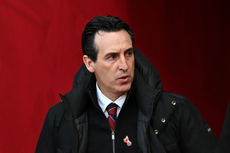 Emery is targeting a long-term stay at Aston Villa. AFP