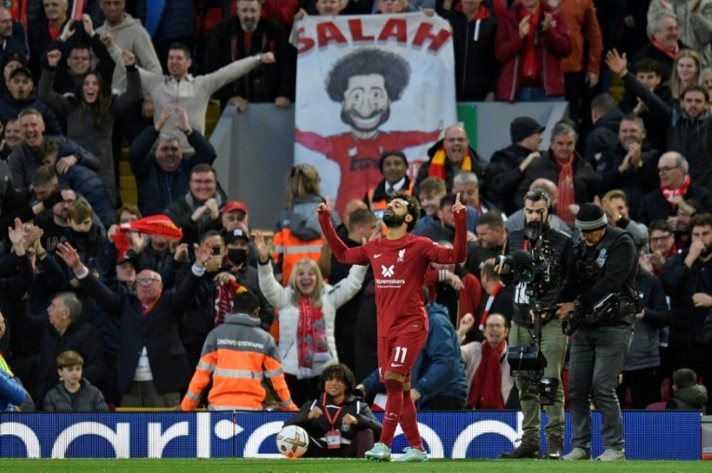 Pep apologised for offensive chants by City fans. AFP