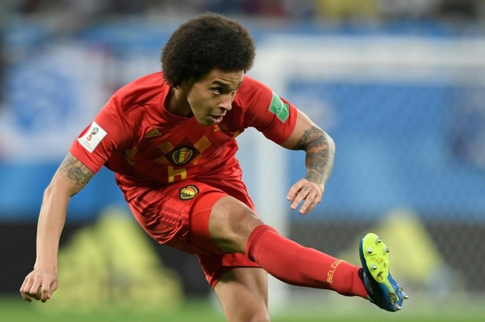 Witsel joined Dortmund after leaving Tianjin Quanjian. AFP