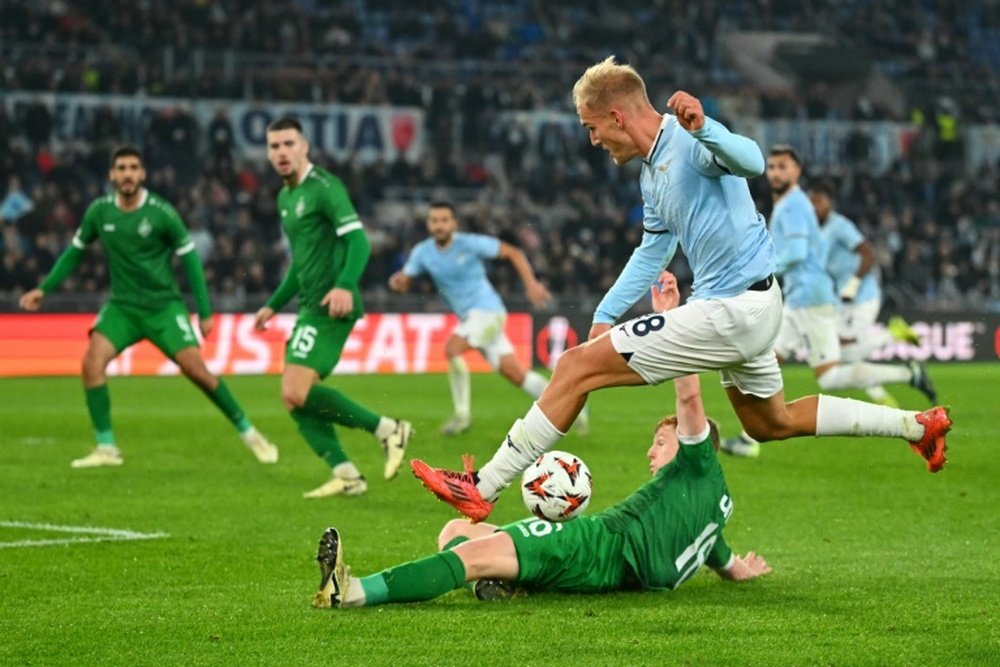 Lazio are fifth but only three points behind new league leaders Atalanta. AFP
