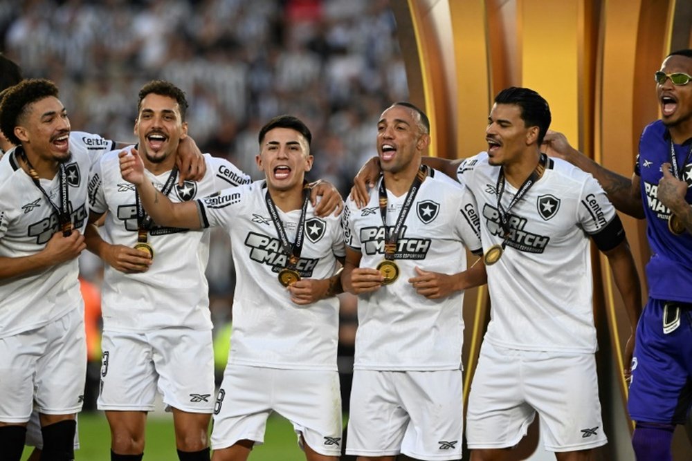 It is the sixth straight season that a Brazilian club has won the Libertadores. AFP