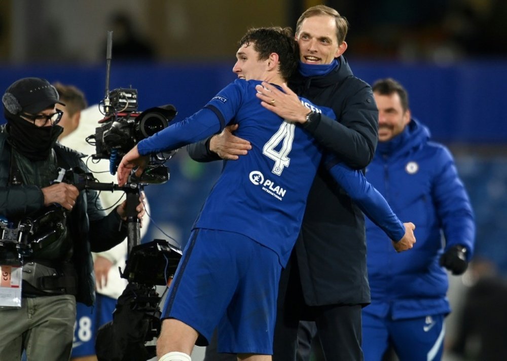 Tuchel leads Chelsea to their first UCL final since 2012. AFP