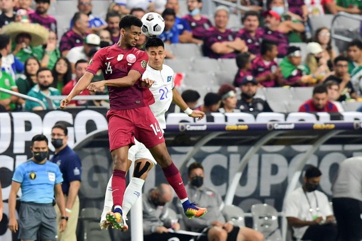 Report: Qatar 3-2 El Salvador. AFP