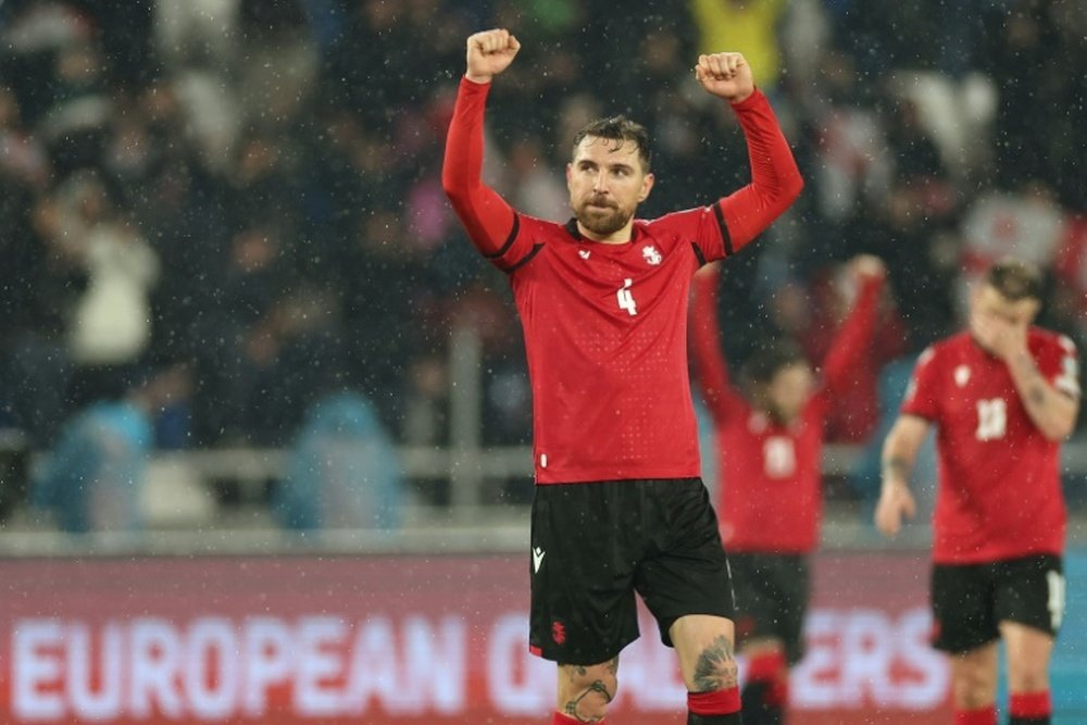 Kashia will lead Georgia in the country's European Championship debut against Turkey. AFP