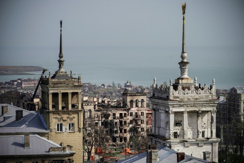 Mariupol adopted by Brazilian side. AFP