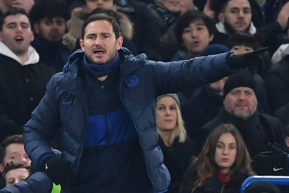 Frank Lampard says Chelsea need to sign players in January. AFP