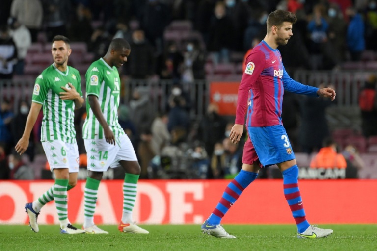 ï»¿Barca go through first defeat under Xavi as Betis clutch victory