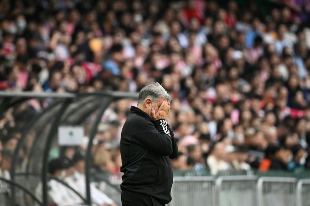 Martino slammed his team's mentality after they were thrashed 4-0 by New York Red Bulls. AFP