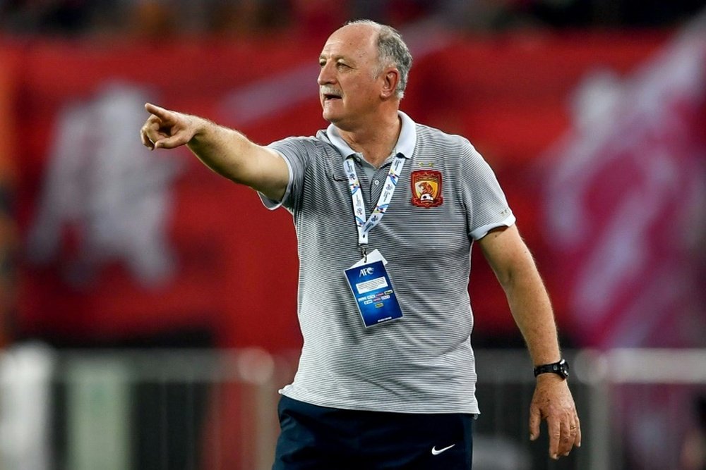 Scolari is back for a third spell. AFP