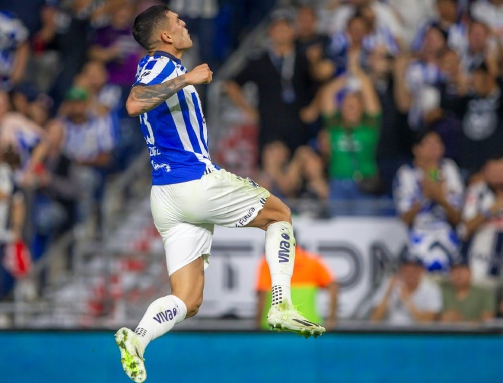 Monterrey striker Brandon Vazquez was on target on Wednesday. AFP