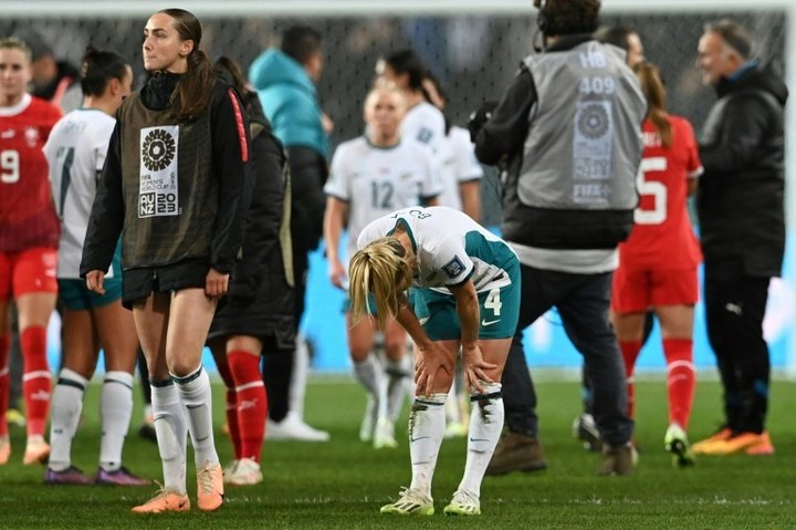 Tears for co-hosts New Zealand as they exit Women's World Cup