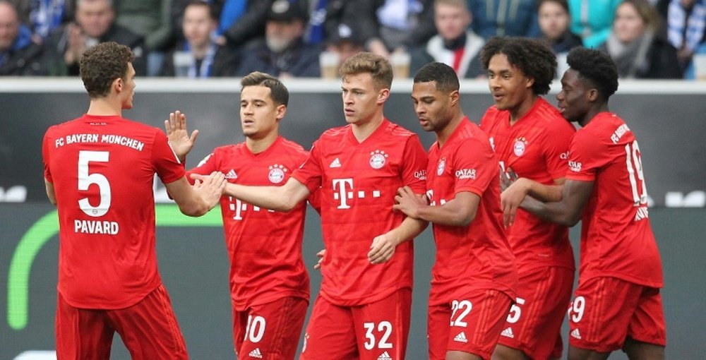 Bayern Munich play their first match since the banner incident at Hoffenheim. AFP