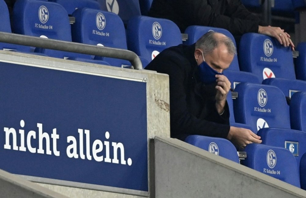 Sporting director Schneider to leave struggling Schalke. AFP