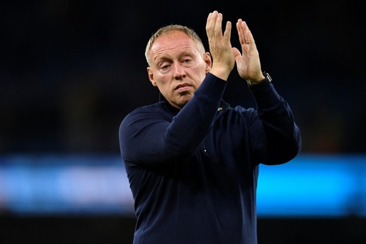 Steve Cooper has penned a new deal at Nottingham Forest. AFP