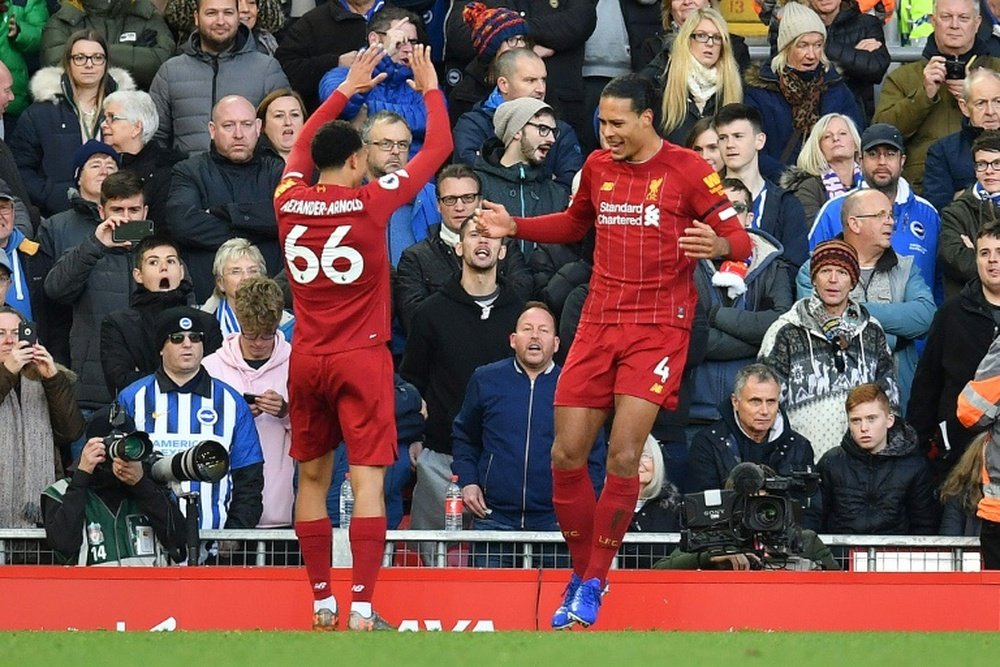 Liverpool stretch lead as Man City, Chelsea stumble. AFP