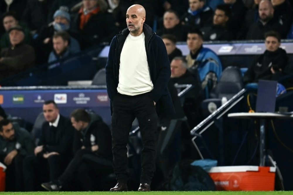 Man City face the might of either Real Madrid or Bayern Munich next month. AFP