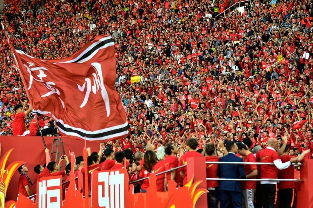 Chinese football clubs to cut salaries over coronavirus. AFP