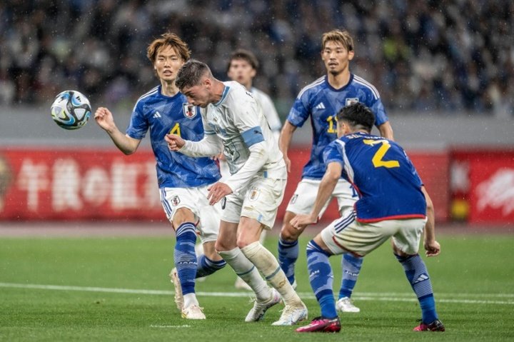 Super-sub Nishimura secures draw for Japan against Uruguay