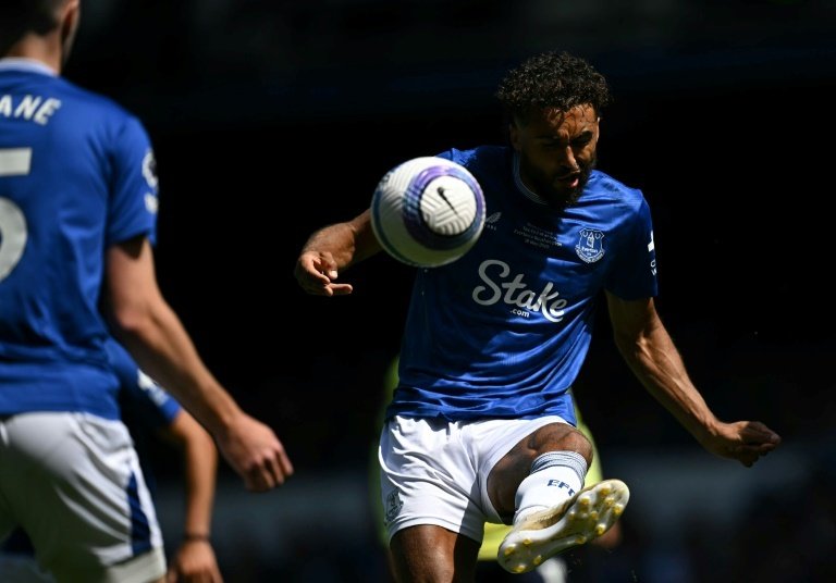Leeds have signed former Everton striker Dominic Calvert-Lewin. AFP