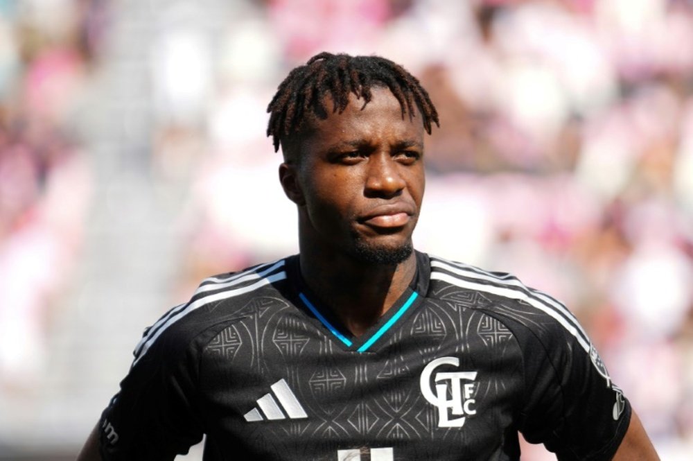 Wilfried Zaha scored an 85th minute penalty. AFP
