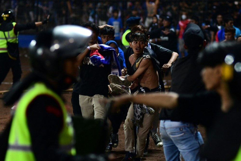 Arema and Persebaya Surabaya met again. AFP