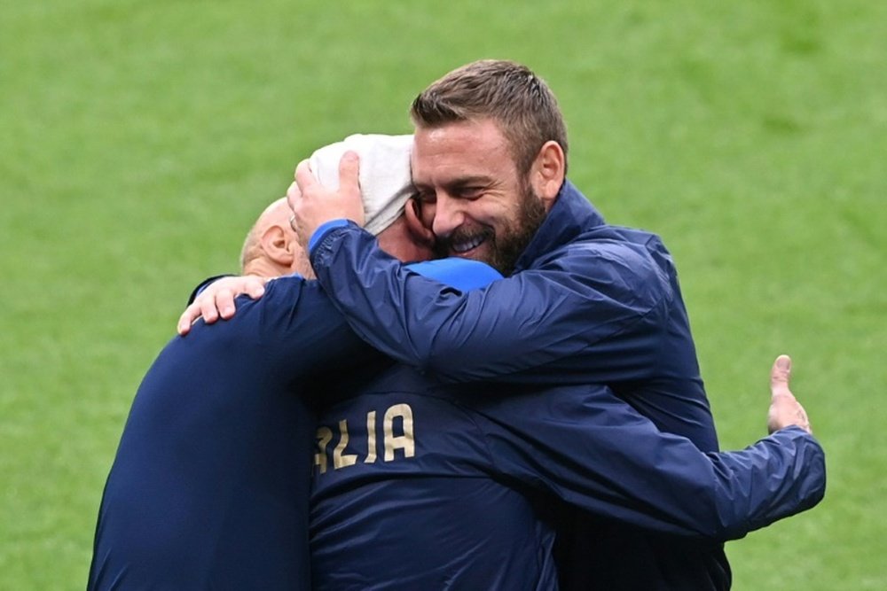 Venturato's replacement is De Rossi. AFP