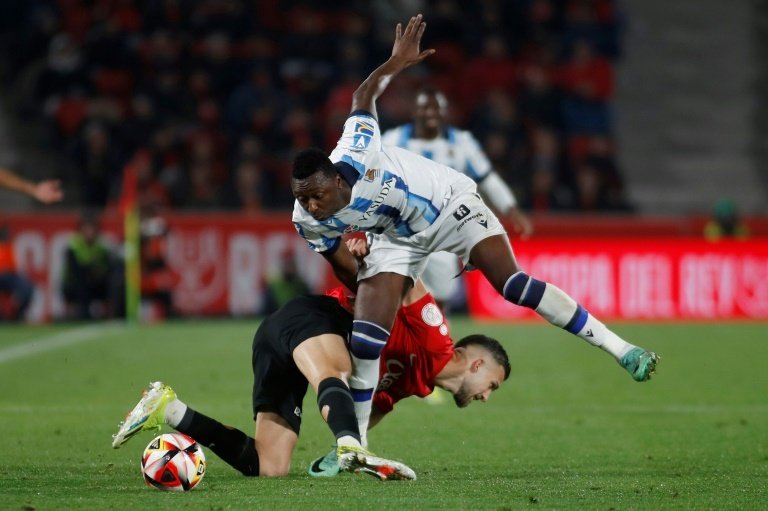 Nigeria's Sadiq blows chances to earn Real Sociedad cup semi lead at Mallorca