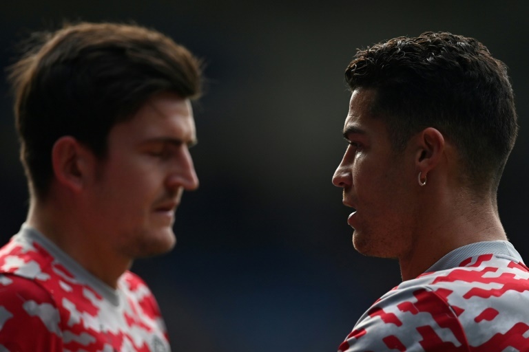 ï»¿Maguire denies reports of Ronaldo rift at Man Utd