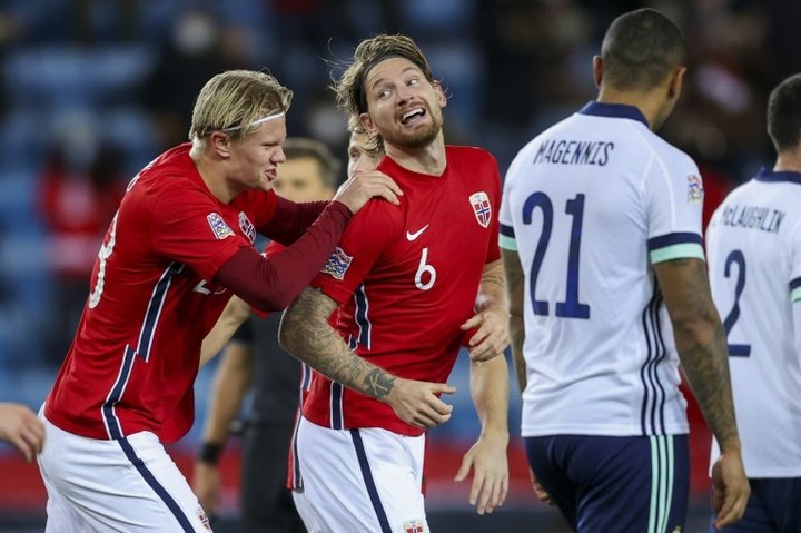 Dallas own goal sees Haaland's Norway defeat NI