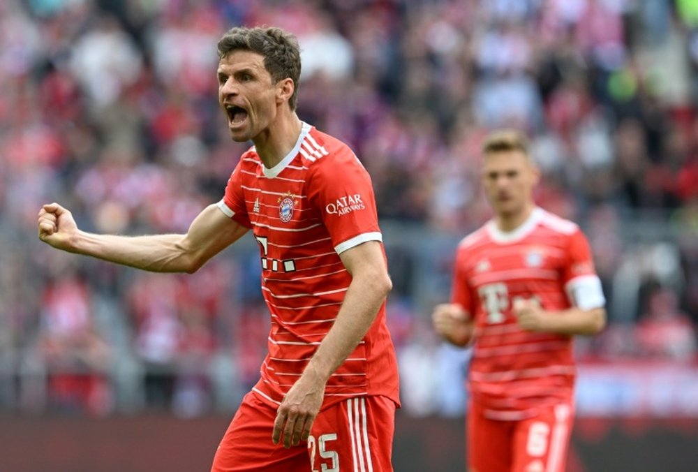 Muller delighted with his side's efforts. AFP