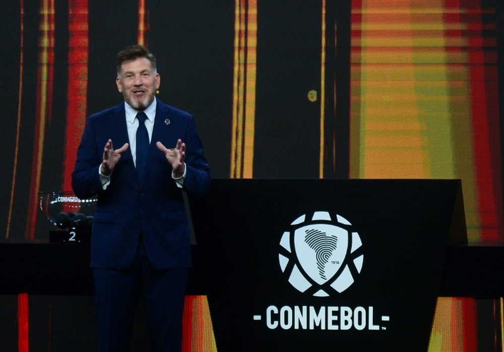 Dominguez made the comment during Monday's draw for the Copa Libertadores. AFP