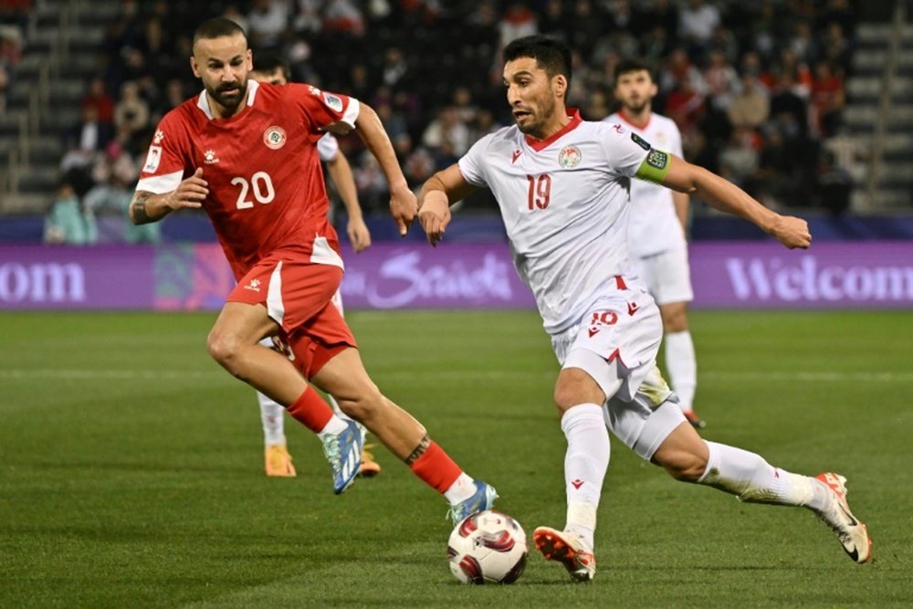 Either Lebanon or Tajikistan could have gone through as second place in Group A. AFP