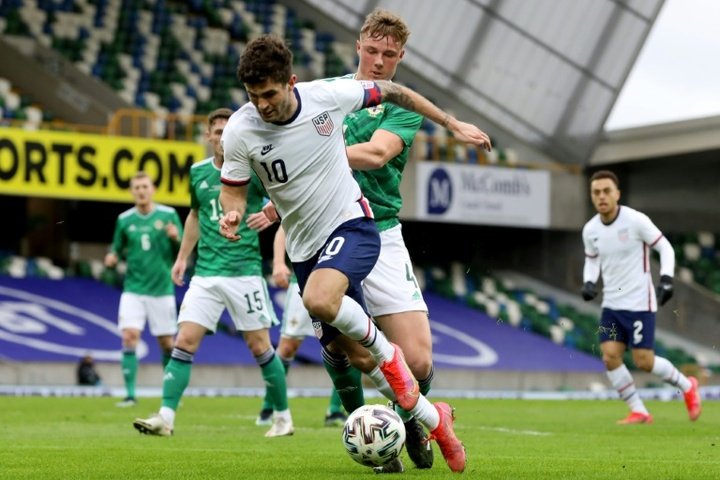 Reyna, Pulisic fire USA to friendly victory in Northern Ireland