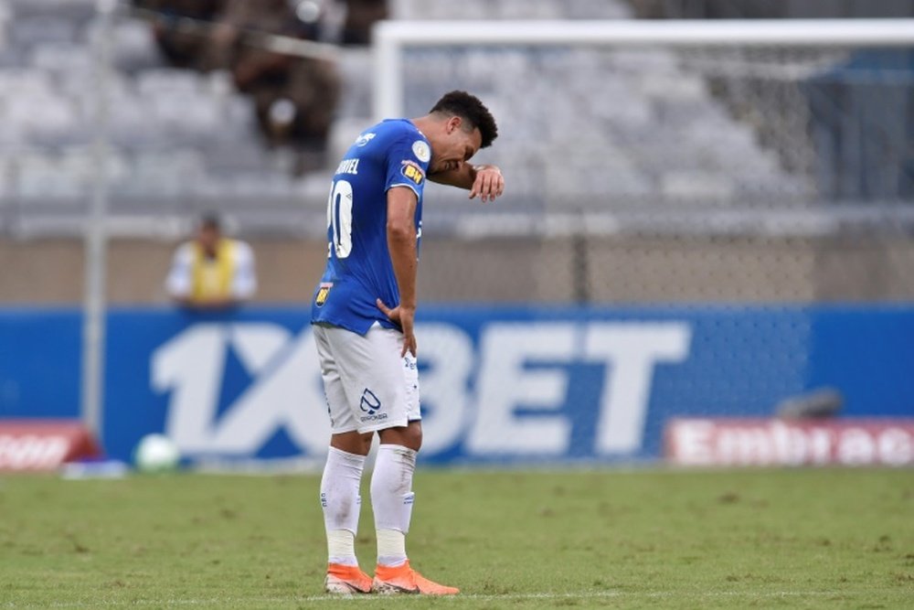Brazilian giants Cruzeiro relegated for first time. AFP